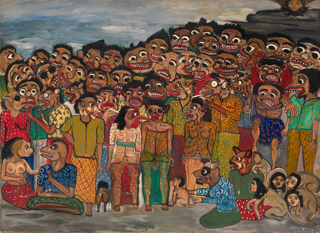 Mariage des monstres - 97x133 cm - réf. IR77.97x133