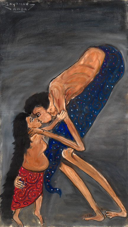 Couple infernal - 65x36 cm - réf. IR68.65.36