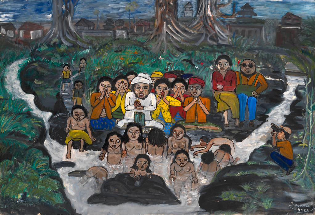 Campuan Ceremony - 89x130 cm - réf. IR60.89.130