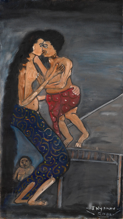 Couple infernal - 64x35 cm - réf. IR69.64.35