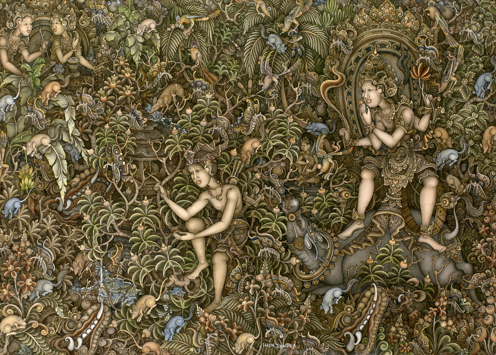 I WAYAN SUNDRA - 1980 - 19x26,5cm - réf.26.19.SUNDRA