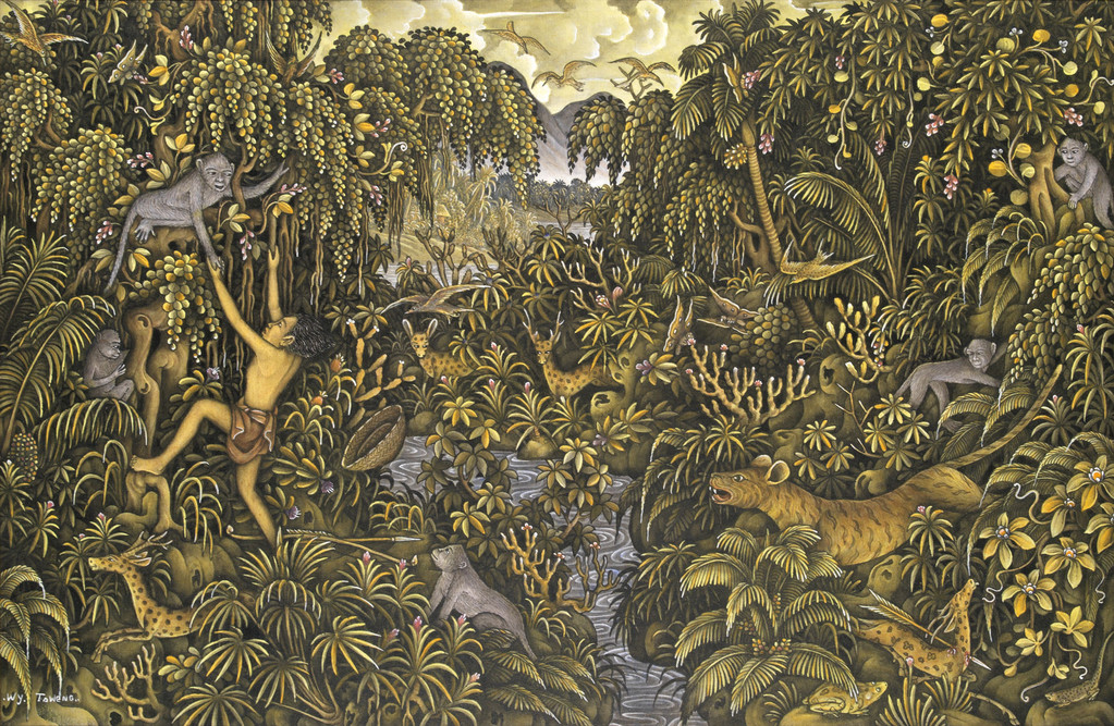 TAWENG - 1980 - 20x30 cm - réf. TAW.JAU.30.20.DEL