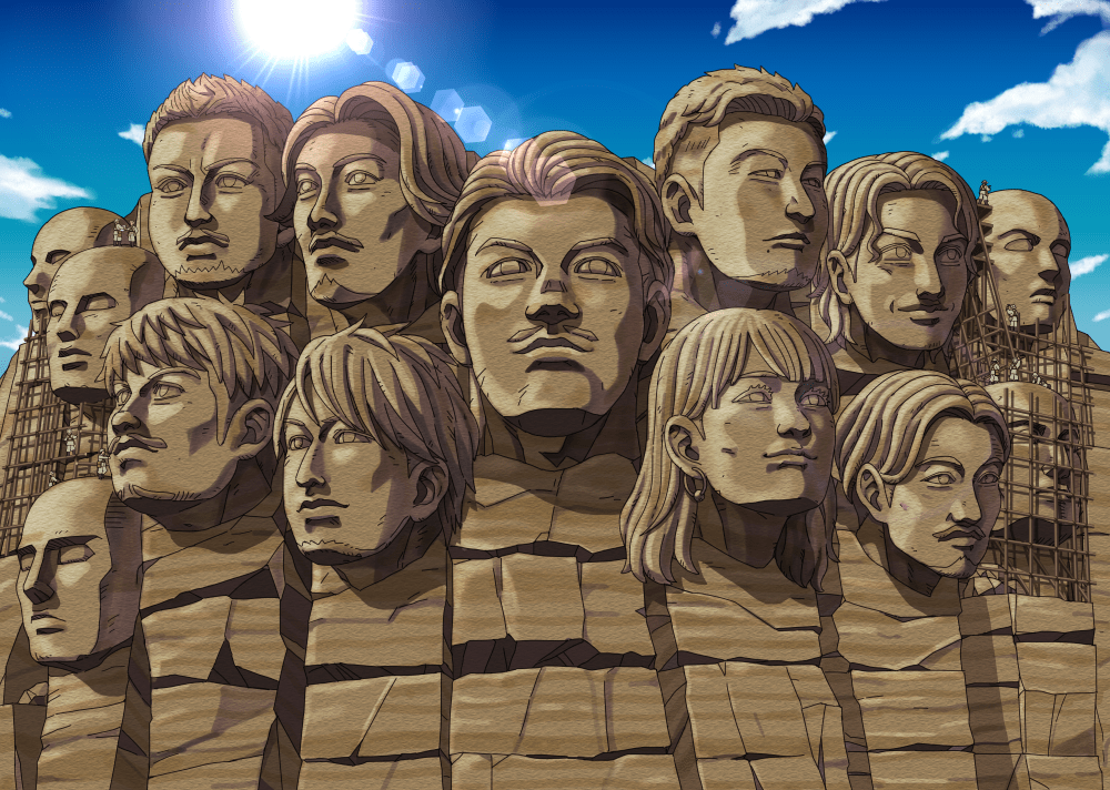 AbemaTV様の社内キャンペーンポスターの似顔絵イラストを制作しました