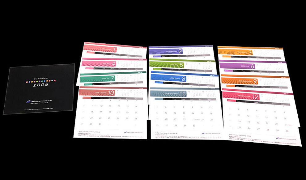 2006年度 オリジナル卓上カレンダー