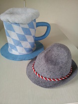 Tirolerhut Fr.6.-, Bierhut Fr,5.50