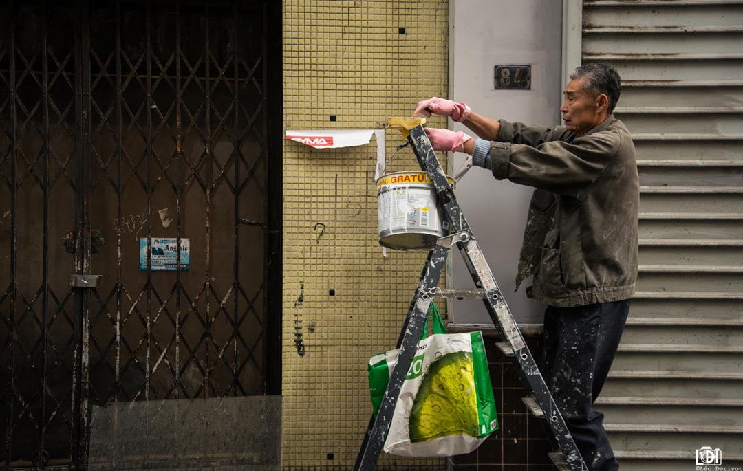 Le peintre, Paris, 2018