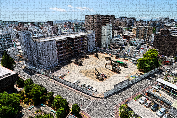 区役所の駐車場が工事中?どこに止めよう