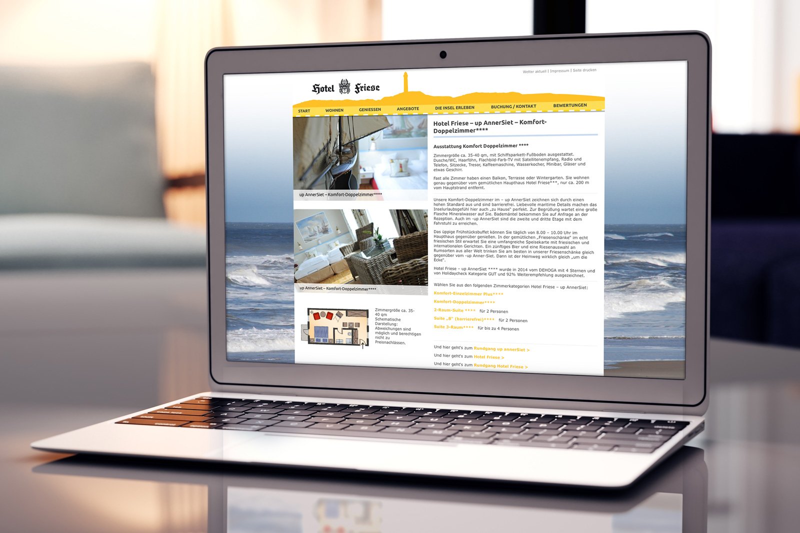 Hotel Friese, Norderney – Konzept Dassel-Design