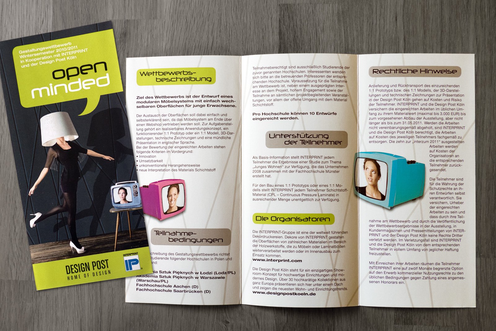 Gast und Haus Bielefeld: Infoflyer und Programm