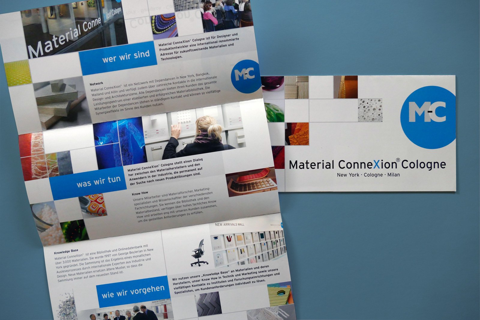 Material Connexion Cologne: Infoflyer