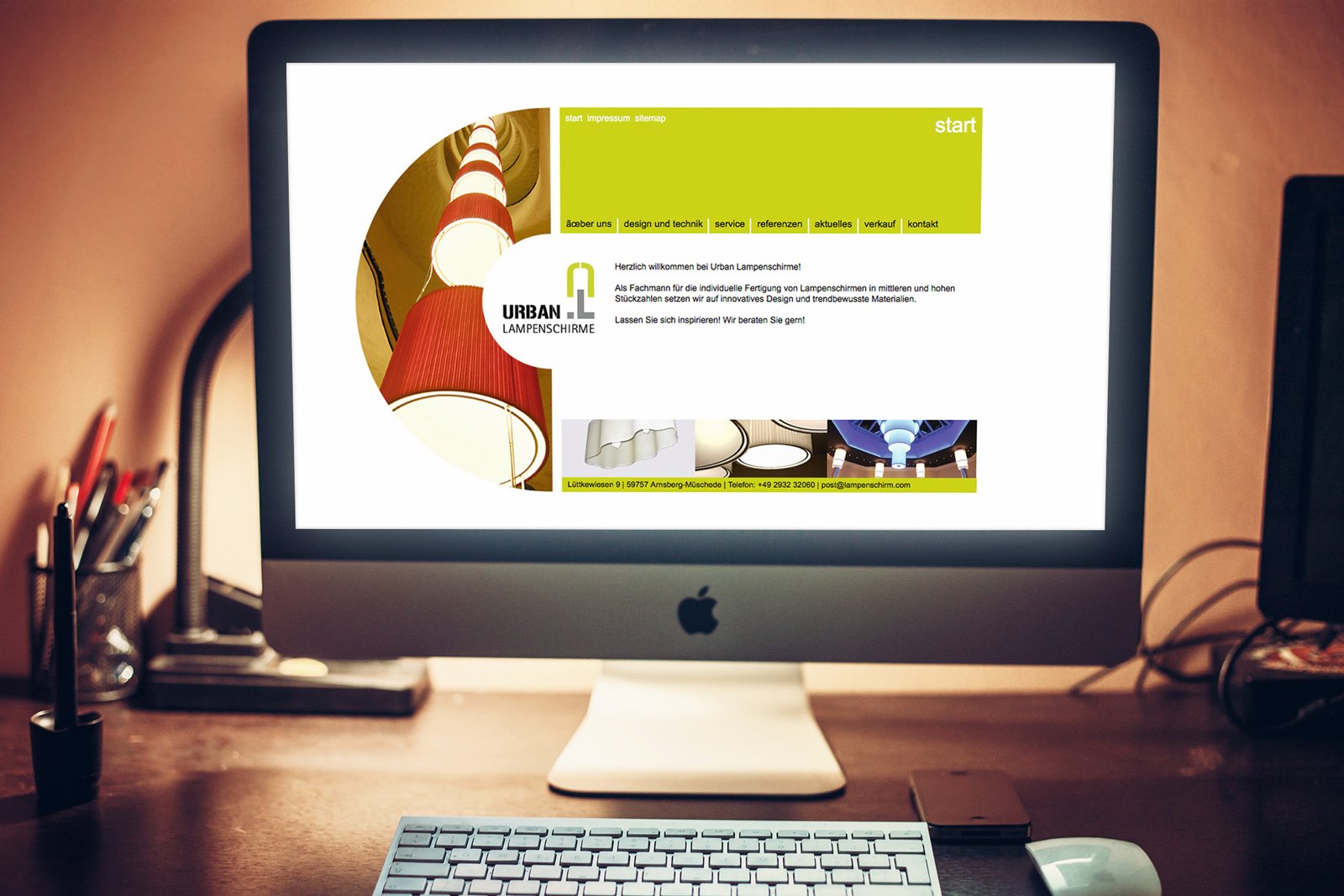 Urban Lampenschirme –  Konzept Dassel-Design