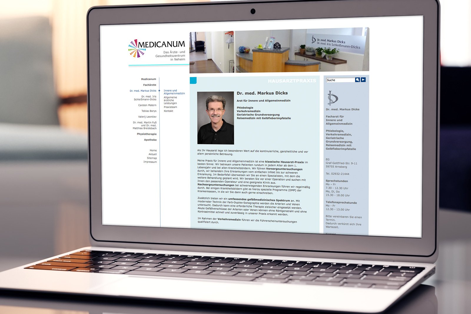 Medicanum Ärztehaus – Konzept Dassel-Design