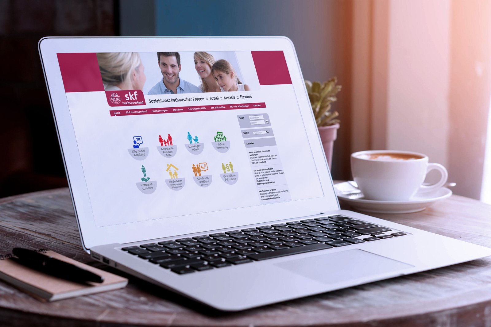 Sozialdienst katholischer Frauen – Konzept Dassel-Design