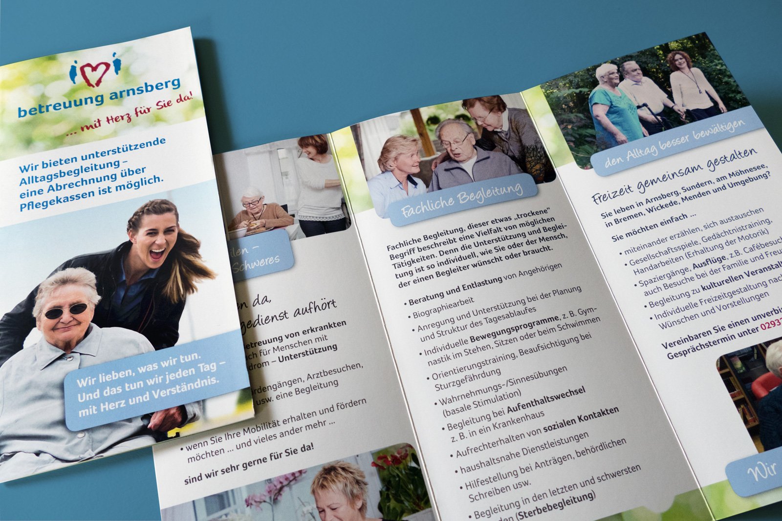 Betreuung Arnsberg: Infoflyer