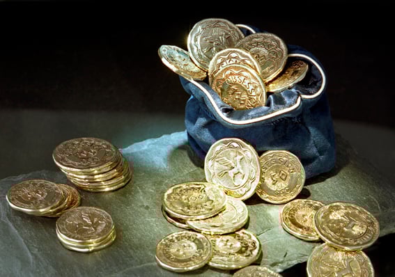 Gutscheinmünzen der Goldschmiede OBSESSION Zürich und Wetzikon