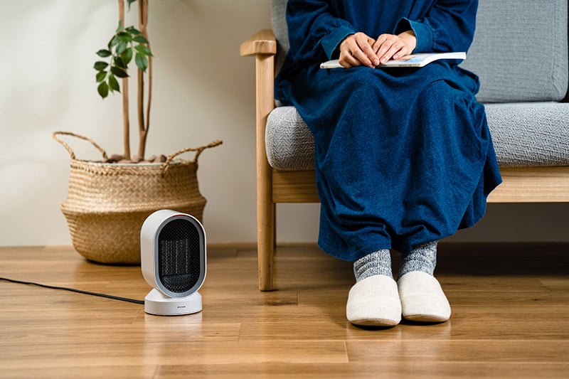 あっという間に温まる「速暖」