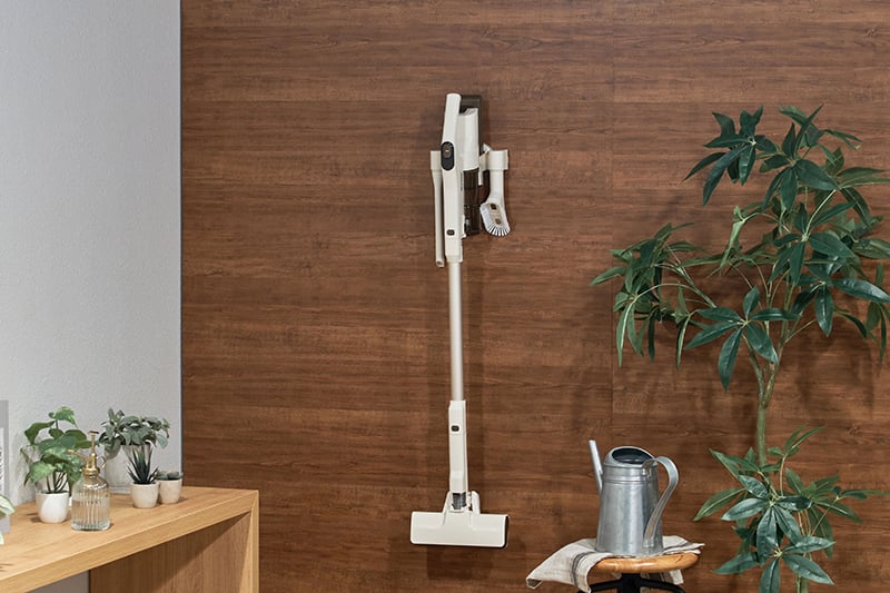 壁掛けでスマートに収納