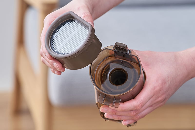 HEPAフィルター搭載