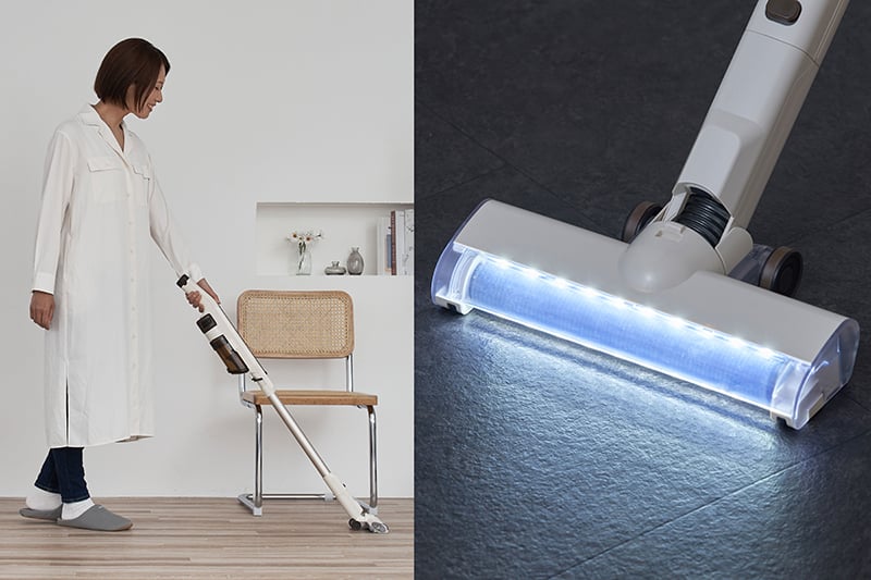 軽い力でぐんぐん進む自走式