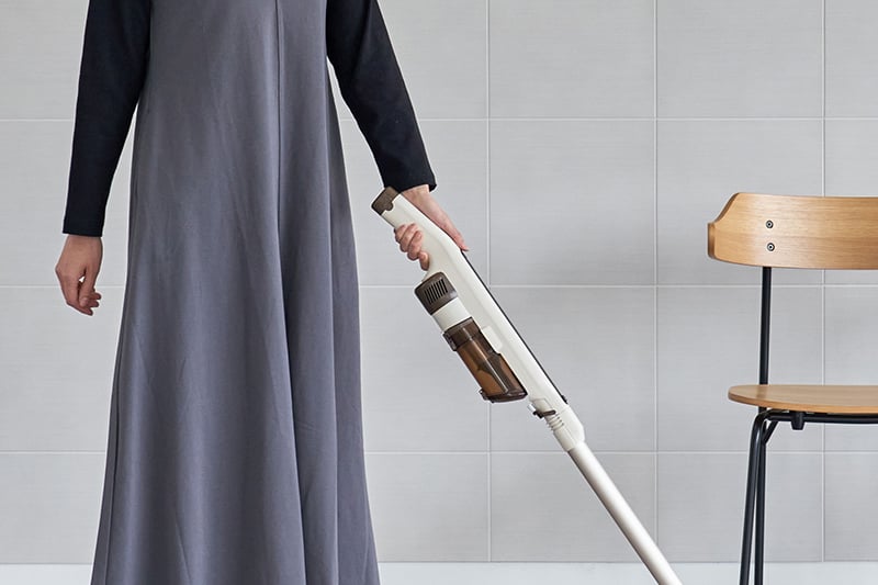 握りやすいグリップ