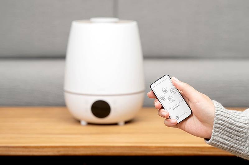 リモコンひとつで、簡単操作