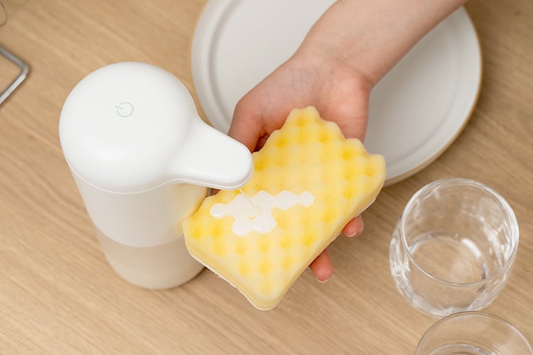 いつもの食器洗いをスマートに