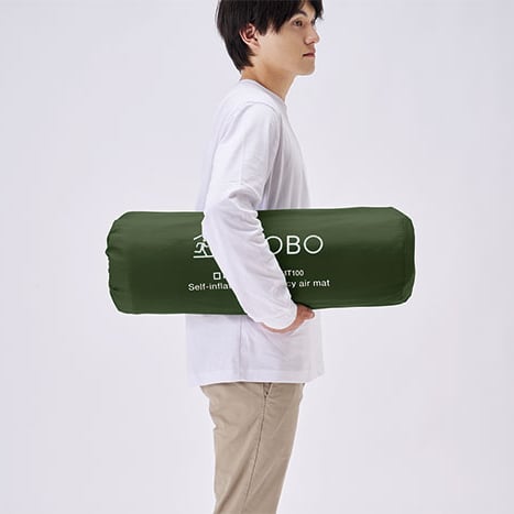 収納袋付きで持ち運びしやすい