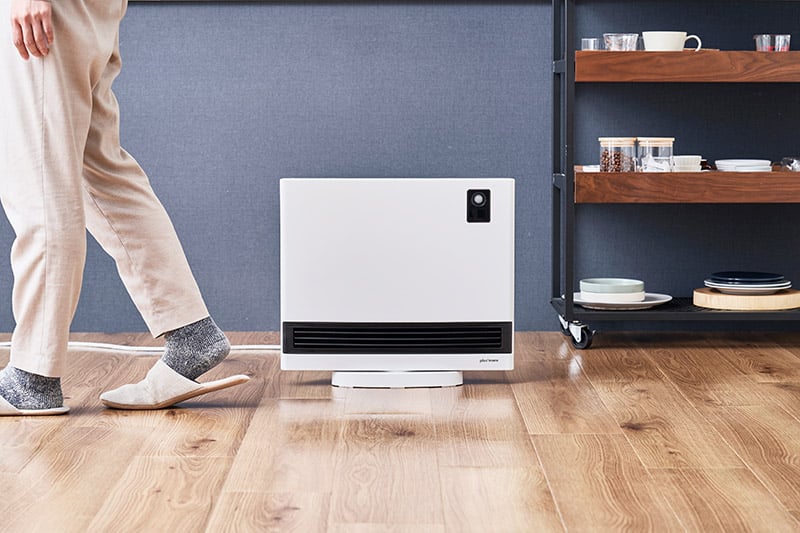 節電対策に便利な人感センサー付き