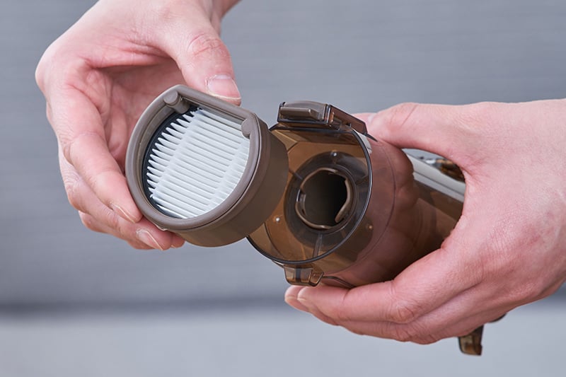 HEPAフィルター搭載