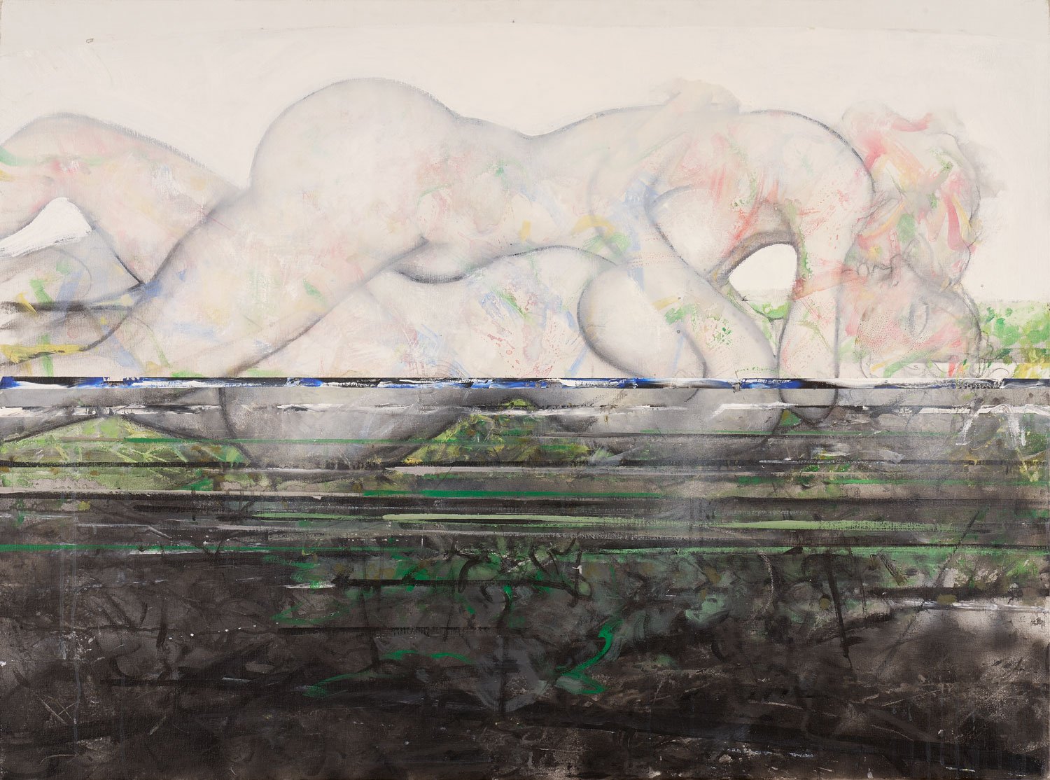 Emergence - 2018 - Acrylique sur toile 97x130