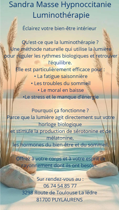 La Luminothérapie