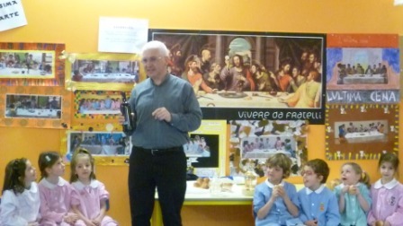 poi prende il vino...