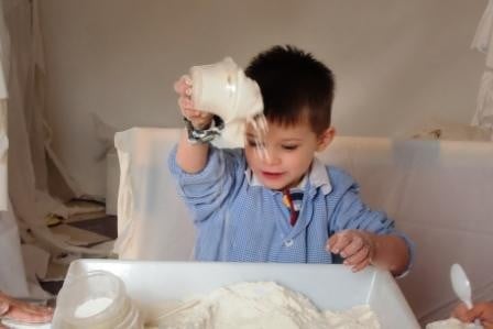 ...preparare dolci...