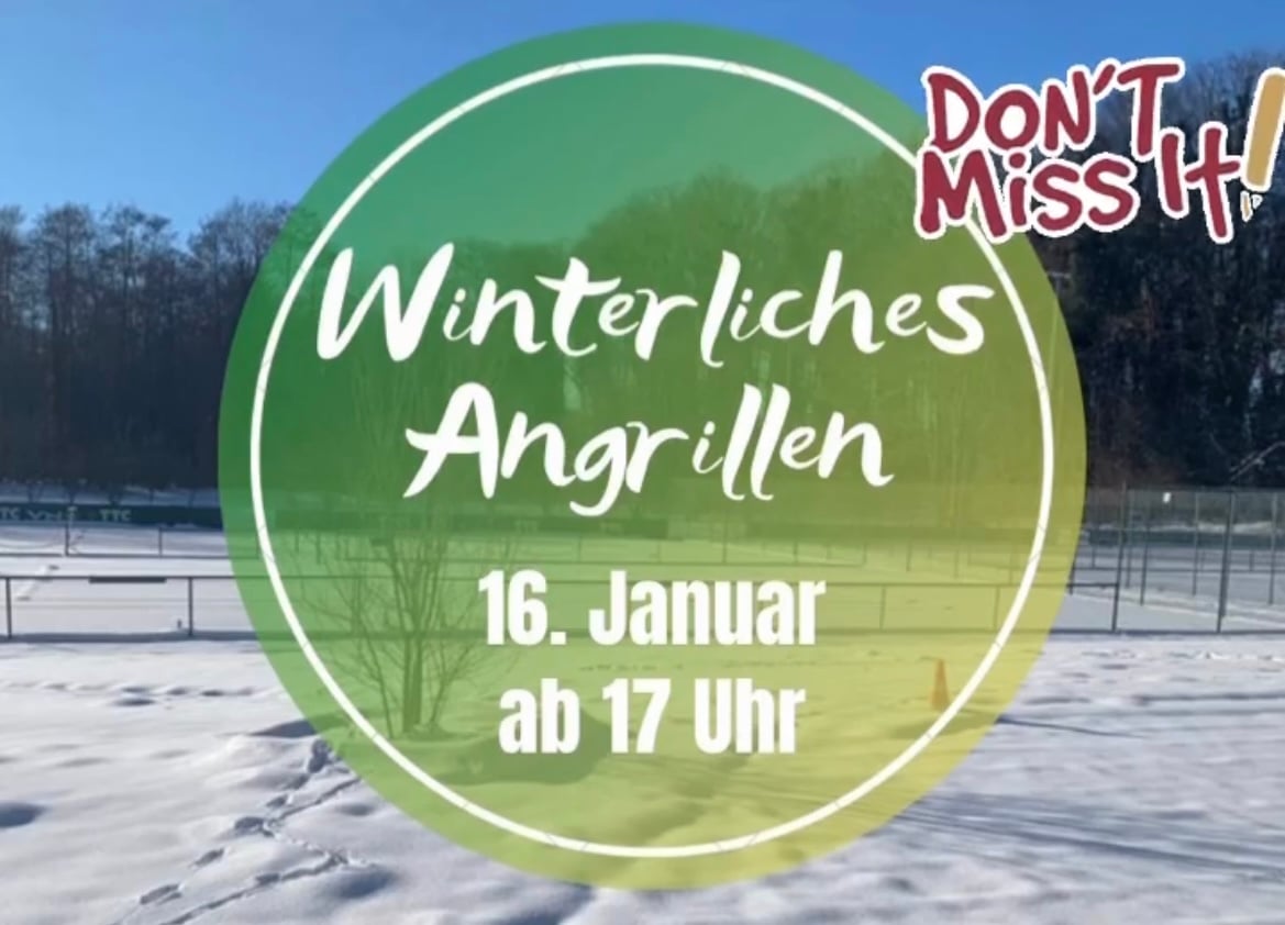 Winterliches Angrillen
