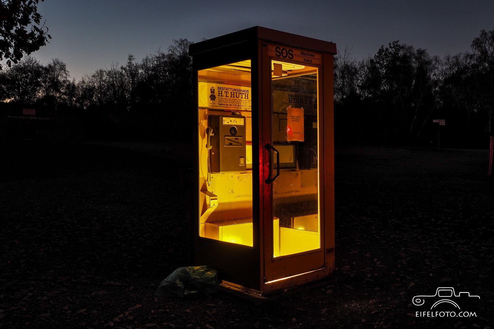 Historische Telefonzelle