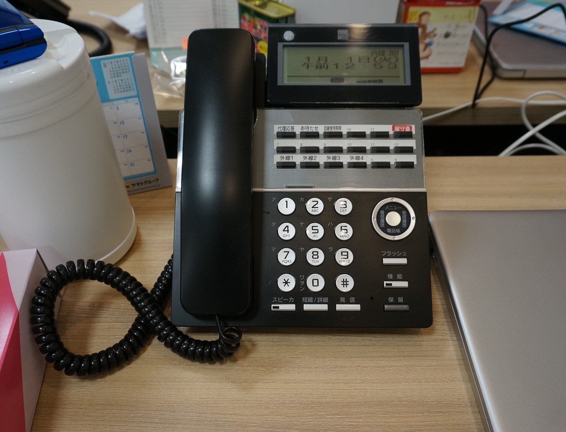 愛知県豊川市　M社様　 電話機入替工事