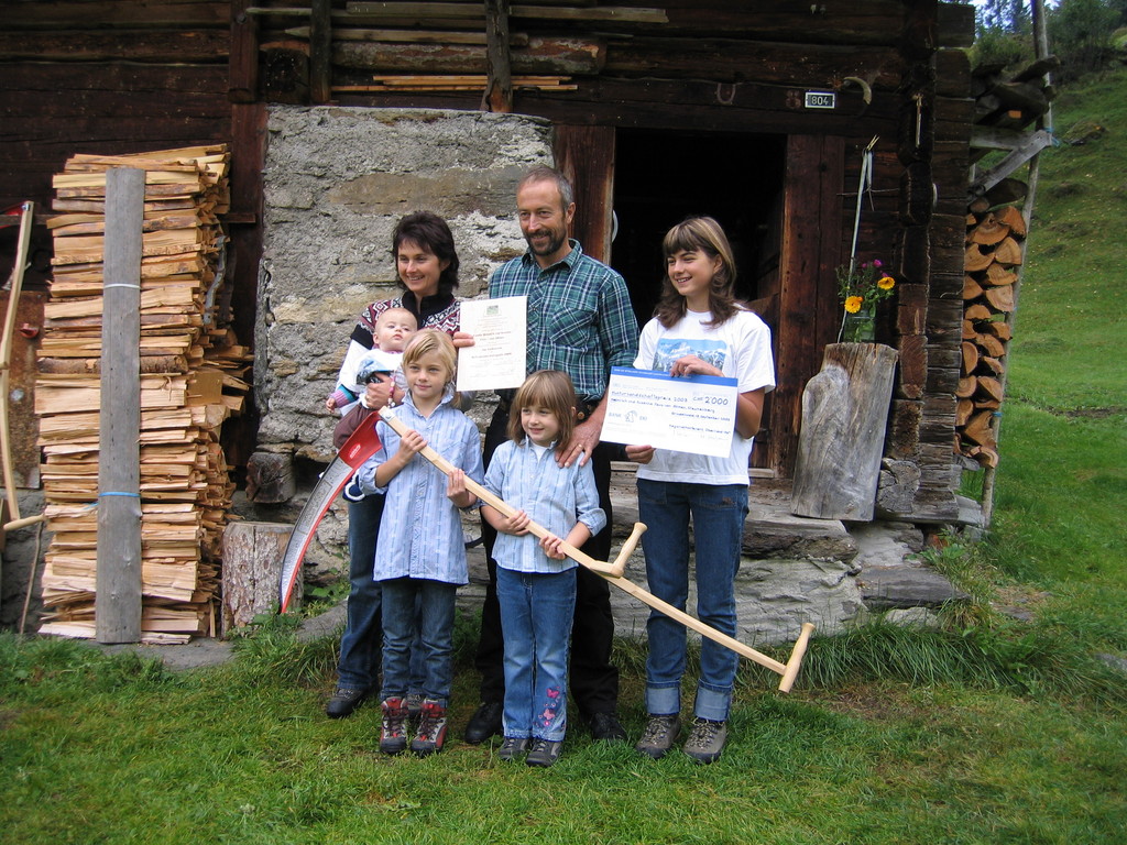 Familie Feuz, Alp Stufenstein
