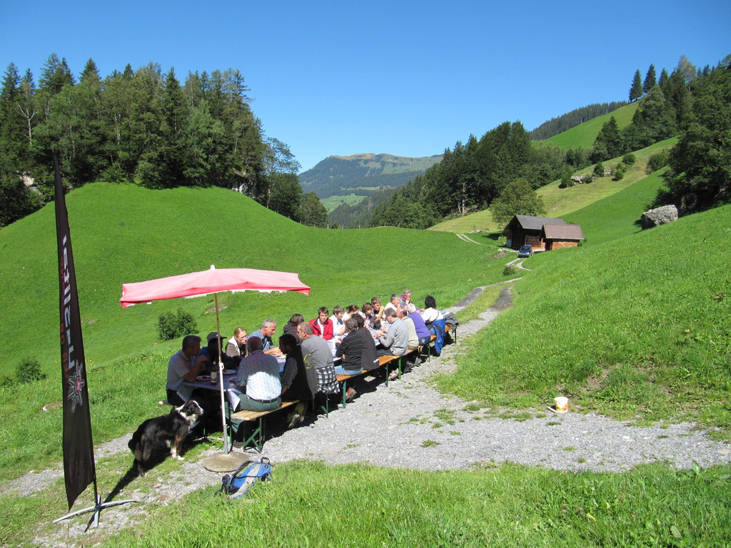 Genuss von Landschaft, Produkten und gemütlichem Beisammensein