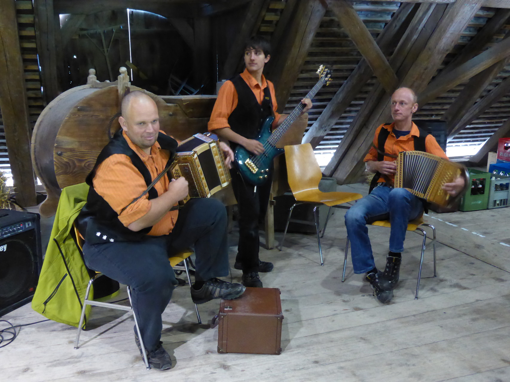 Musikalische Unterhaltung mit den Harzer Buebe