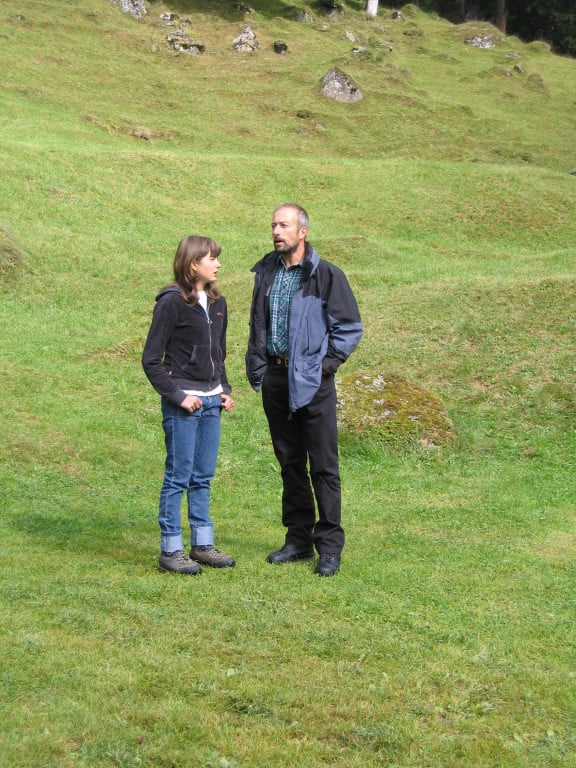 Sandrine und Heinz Feuz mit ihrem Jodellied
