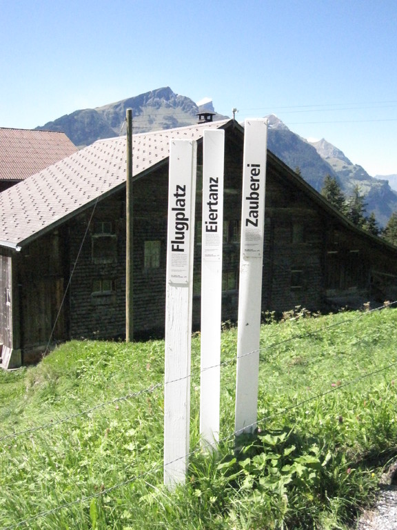 Lockpfosten auf Weissenfluh