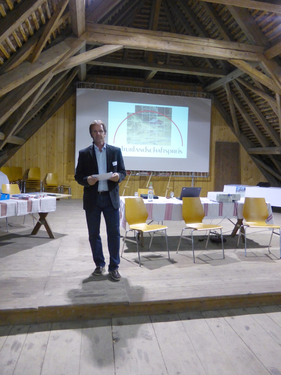 Jubiläumsansprache durch Peter Flück, Präsident der Regionalkonferenz Oberland-Ost