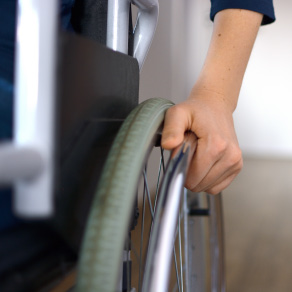 Rollstuhltraining, Umgang im und ausser Haus, Ergotherapie Praxis Stein am Rhein 