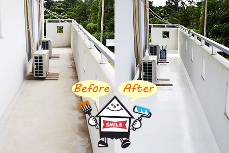 住まいドクタースマイルの施工事例_防水工事