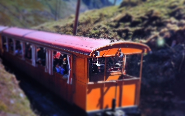 ラ・リューヌ登山鉄道