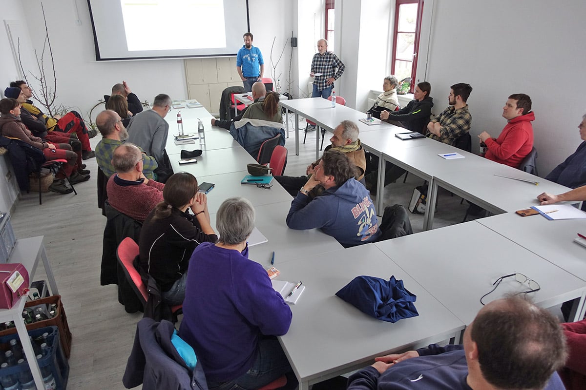 Begrüßung durch Vorstandsmitglied Matthias Möbs