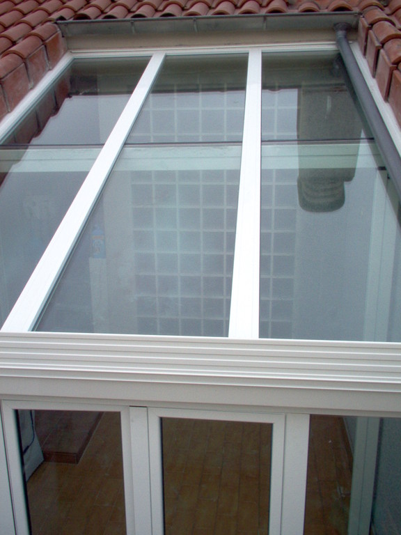 Cierre terraza cristal