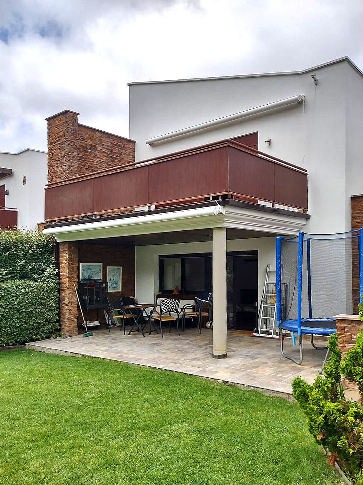 Toldos cofre jardín Navarra