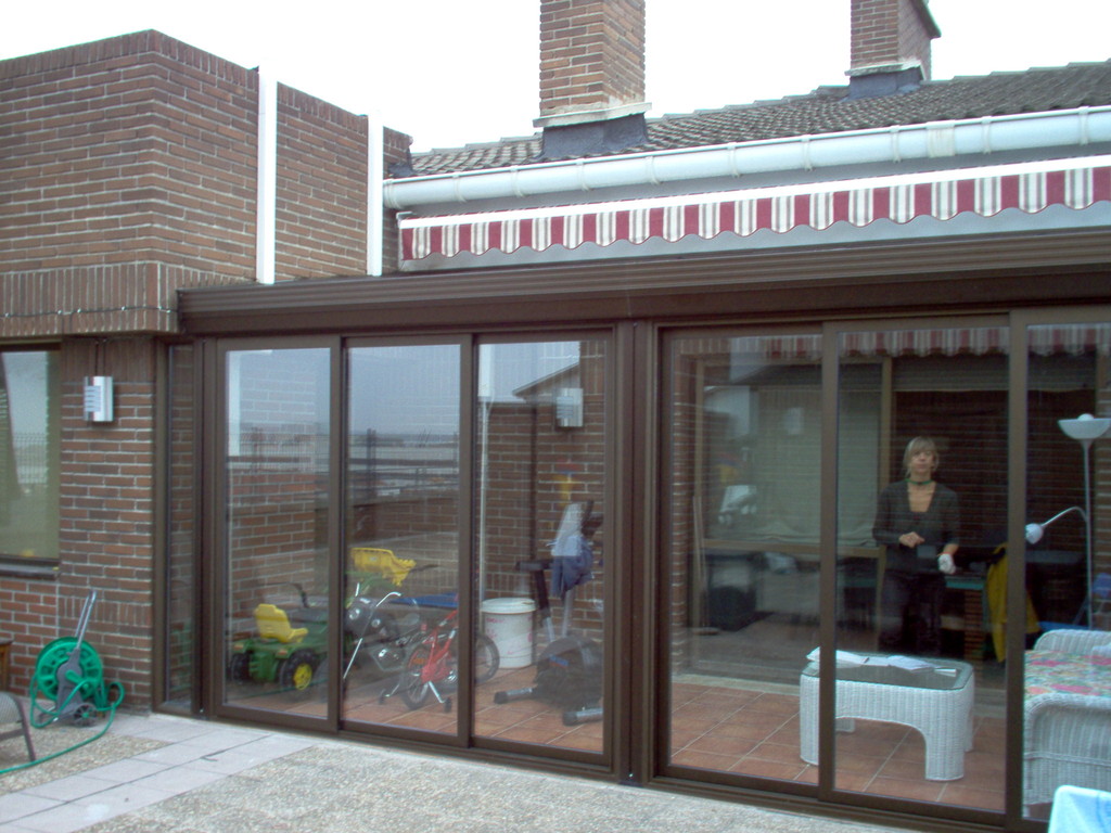 Toldo superior para techo móvil