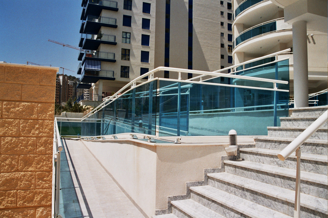 Barandilla de aluminio